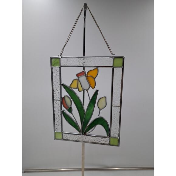 3D Stained Glass Daffodils Picture - Picture 8 of 8